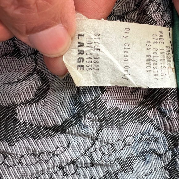 Vintage Joanna Women's Lightweight Floral Blazer - Picture 4 of 4